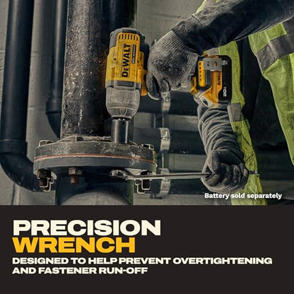DEWALT 20V MAX Cordless Impact Wrench, 1/2 Impact Gun, 4-speed High torque with Hog ring anvil and LED light, Brushless motor, Precision Wrench, tool Only (DCF900B) - size: Large