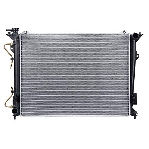 Rayten CU2831 Aluminum Radiator Replacement,Compatible with 2006-2010 Sonata, 2007-2010 Optima, 2006-2011 Azera 253103K090;253103K190;253103K180;253103L290 - size: 06-10 Sonata,07-10 Optima,06-11 Azera