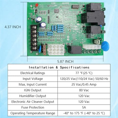 50A65-474 Furnace Blower Control Circuit Board Fit for White-Rodgers