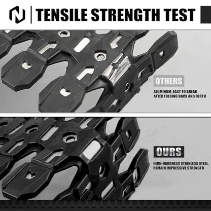 NICECNC Pipe Heat Shield Cover Guard Protector Motorcycle,Black - color: Black