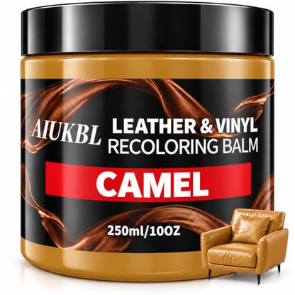 Leather Recoloring Balm, Camel - color: Camel.
