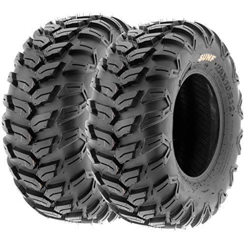 SunF A043 XC Sport-Performance ATV/UTV Off-Road RADIAL Tires - 25x10R12, 6PR (Pair of 2) - size: 25x10R12
