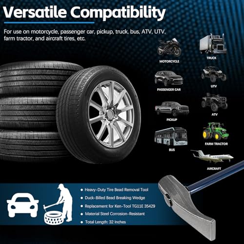 Replacement for Ken-Tool 35429 Bead Brkg Wg, 32 in, Tire Bead Breaker Wedge