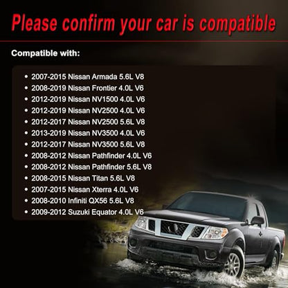 Alternator Compatible with Armada 07-15, Frontier 08-19 - size: Armada 07-15