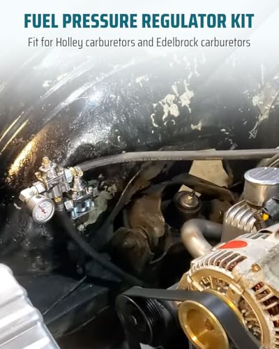 Fuel Pressure Regulator Kit 12-804 Fit for Holley Edelbrock Carburetors