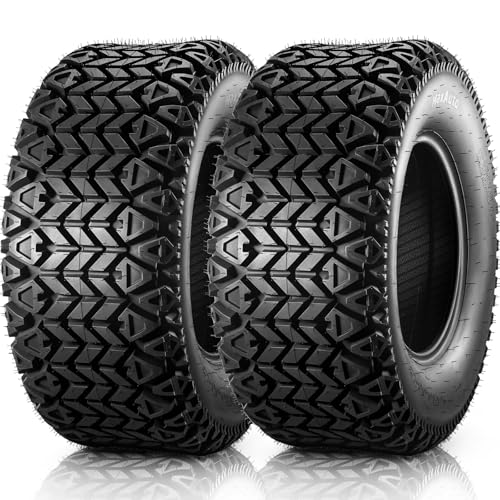 MaxAuto 25x10-12 Hilly Lawn ATV Tires, 25x10x12 All Terrain Tires, 25 10 12 Sand Off-Road Tire, 6PR Tubeless, 2 Pack - size: 25x10.00-12