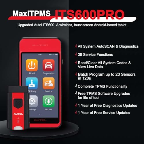 Autel MaxiTPMS ITS600 PRO TPMS Programming Tool