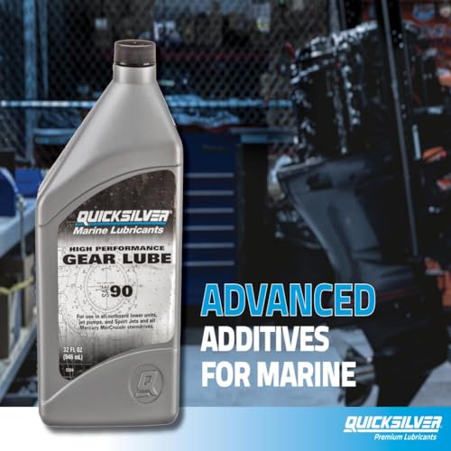 Quicksilver SAE 90 High Performance Gear Lube Tube, 8 oz - style: 8 fl oz
