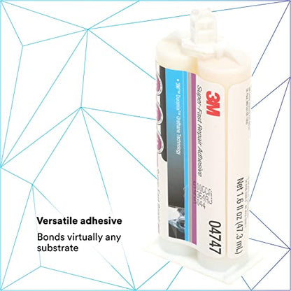 3M 04747-12PK Duramix Super Fast Adhesive - 50 ml (Pack of 6) - size: 12