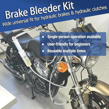2PCS Brake Bleeder Kit, 100ML Hydraulic Disc Brake Bleed Syringe - size: 4 Pieces