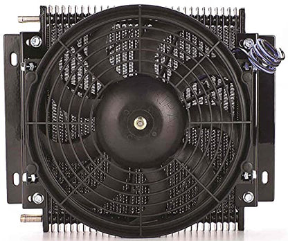 High-Performance Transmission Cooler with Fan [30,000 GVW]