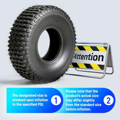 Set of 2 20x7-8 ATV/UTV Tires, 20x7x8 All-Terrain Tires