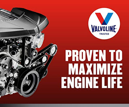 Valvoline™ Full Synthetic High Mileage with MaxLife™ Technology SAE 0W-20 Motor Oil, (Model: 852399), 5 QT (Pack of 2) - size: 5 qt (Pack of 2), style: Full Synthetic High Mileage