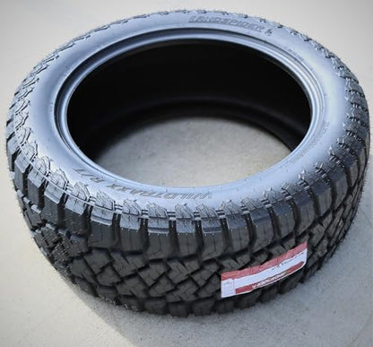 2 x Landspider Wildtraxx R/T LT33X12.50R22 Rugged Terrain F (12 Ply) Tires
