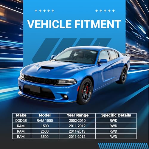 Sway Bar Link Front Compatible With 2002-2010 Dodge Ram 1500, 2011-2013 Ram 1500 2500 3500 Stabilizer Sway Bar End Links, K7400 - size: K7400