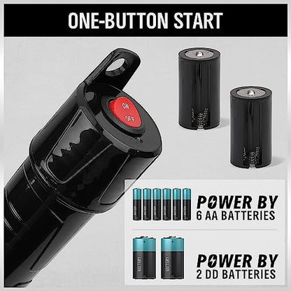 SWANLAKE Portable Battery Powered Fuel Transfer Pump, 2.4 GPM Liquid Transfer Pump for Gasoline, Siphon Pumps for Gas Can, Tank, Water-Transfer