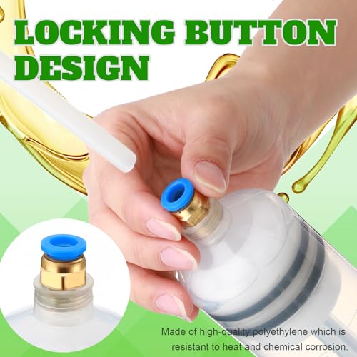 Lothee 2 Pack 500cc Automotive Fluid Extractor Pump Oil Extractor Hand Syringe Pump with Hose Manual Suction Vacuum Fuel Car Transfer for Power Steering, Hydraulic Fluid (Green) - color: Green