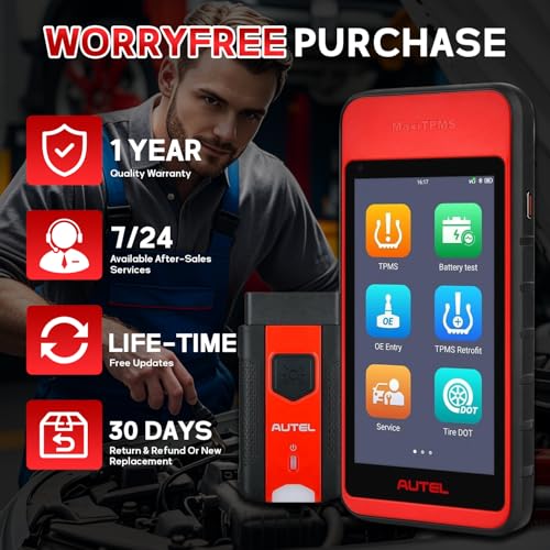 Autel MaxiTPMS ITS600Pro TPMS Programming Tool with Full TPMS, Upgraded Version of TS508 TS608 MK808TS ITS600 Complete TPMS Functions, 36+ Services, All System Diagnostics Free Lifetime TPMS Updates