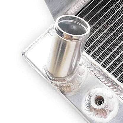 OHOB-COOL 3 Rows High Performance Flow Full Aluminum Radiator for 1972-1988 Jeep Cherokee Wagoneer J10 J20 5.9 V8 - size: 1972-1988 jeep