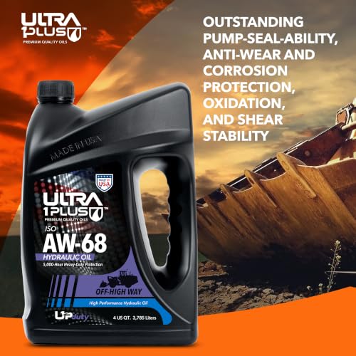 AW ISO 68 Hydraulic Oil 2 Gallons - size: 2 Gallon Pack