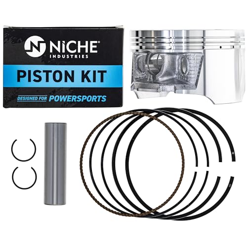 NICHE 91.5mm Big Bore Cylinder Piston Gasket Kit for Honda 12100-HN0-A00 - size: Big Bore