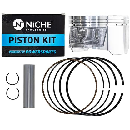 NICHE 91.5mm Big Bore Cylinder Piston Gasket Kit for Honda 12100-HN0-A00 - size: Big Bore