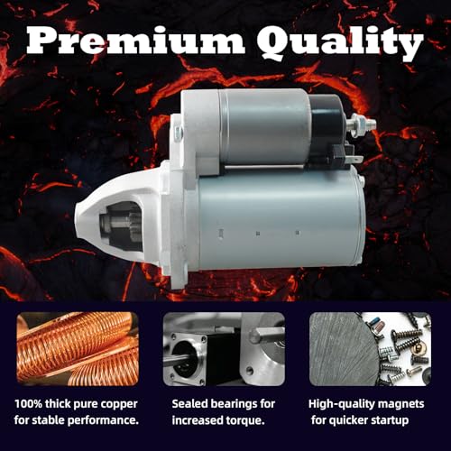 Starter Motor Replacement 19616N R4801839AB 4801839AC