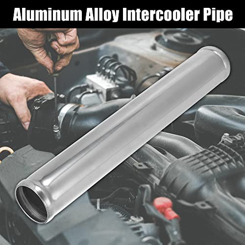 X AUTOHAUX OD 1.8" Length 12" Aluminum Alloy Tube Intercooler Pipe - size: 1.8 inch