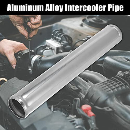 X AUTOHAUX OD 1.8" Length 12" Aluminum Alloy Tube Intercooler Pipe - size: 1.8 inch