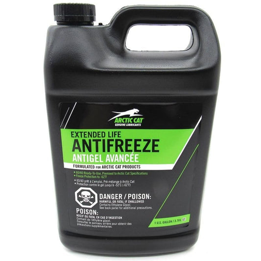 Arctic Cat 2436-871 Extended Life Anti-Freeze 60 40 Mix 1 Gallon Jug Coolant