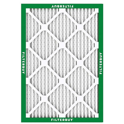 Filterbuy 12x16x1 Air Filter MERV 8 Dust & Allergy Defense (4-Pack) - style: 12x16x1