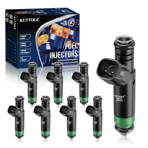 8Pcs Fuel Injectors Compatible with Dodge jeep Chrysler V8 4.7L - size: FJ475