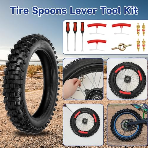 90/100-14 70/100-17 Dirt Bike Tire for Yozma in 10 Pro Ebike KX85