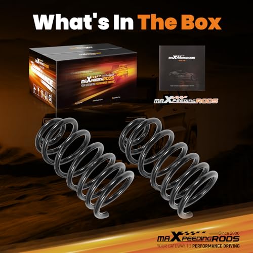 maXpeedingrods 6” Rear Lowering Spring for GM SUV 2000-2006, for Tahoe - size: 6" Rear