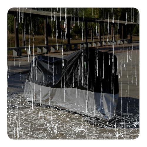 One Waterproof Motorcycle Cover, Heavy Duty Outdoor Motorbike Cover with Lock-Holes, Rain Protection, Fits up to Electric Bicycle & Motorcycles, All Season(230x95x125CM) - size: XL (230x95x125CM)