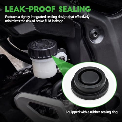 Mikako Brake Fluid Reservoir, Motorcycle Rear Master Cylinder Clutch Tank