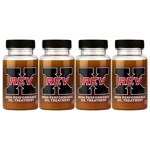 REV X High Performance Oil Additive - 4 fl. oz. (4 Pack)