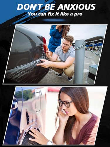 SYOAUTO Silver Touch Up Paint for Cars, Auto Touch Up Paint Silver Scratch Repair Automotive Silver Car Paint Pen 2 in 1 Car Touch Up Paint 0.4 oz - color: Silver