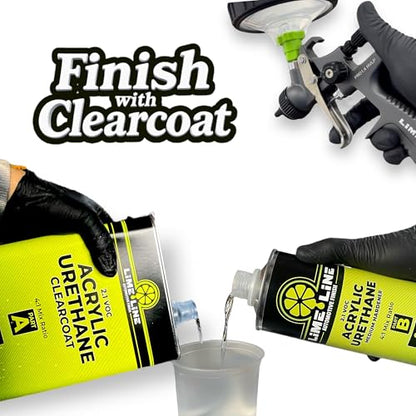 LiME LiNE Transparent Candy Concentrate, Solvent based for Automotive Custom Painting: Mega 16oz (Gold Candy 16oz) - color: Gold Candy