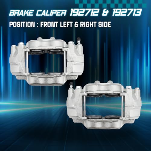 IRONTEK 19B2048 19B2049 Front Driver & Passenger Side Brake Caliper - color: Right+ Left