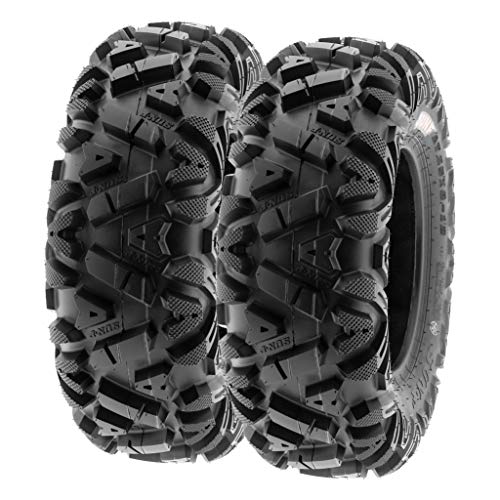 SunF 26x8-12 Tubeless 6 Ply - A033 POWER I [Set of 2] - size: 26x8-12