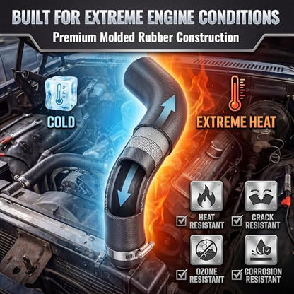 Lower Radiator Hose Compatible with ACDelco Gold 26207X/Gates 21941,2 Clip