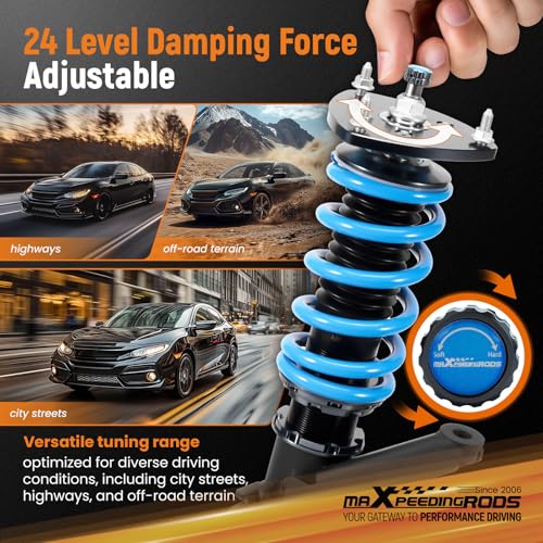 maXpeedingrods T6 Upgraded Coilovers for Honda CR-V 2002-2006