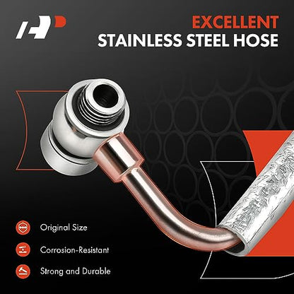 A-Premium Turbocharger Turbo Oil Feed Line Pipe Tube - style: Turbo Oil Feed Pipe Tube