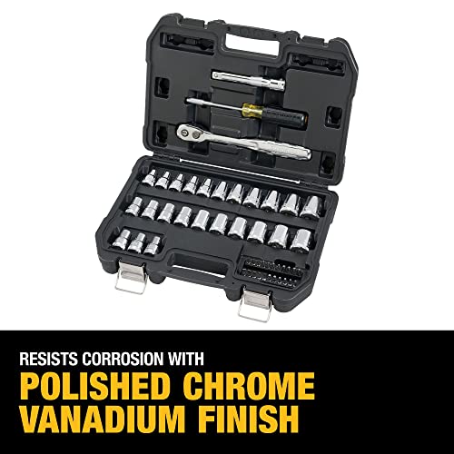 DEWALT 1/2 in Drive 49 Piece Mechanics Tool Set (DWMT45049)