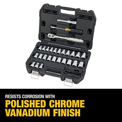 DEWALT 1/2 in Drive 49 Piece Mechanics Tool Set (DWMT45049)