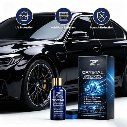 Quick Effect Coating Agent for Car, Coating for Cars, Rapid Ceramic Paint Sealant Spray, Car Coating Spray for Shine & Protection, Scratch Repair, Oil Film Removal,Hydrophobic Coating, 3.6oz