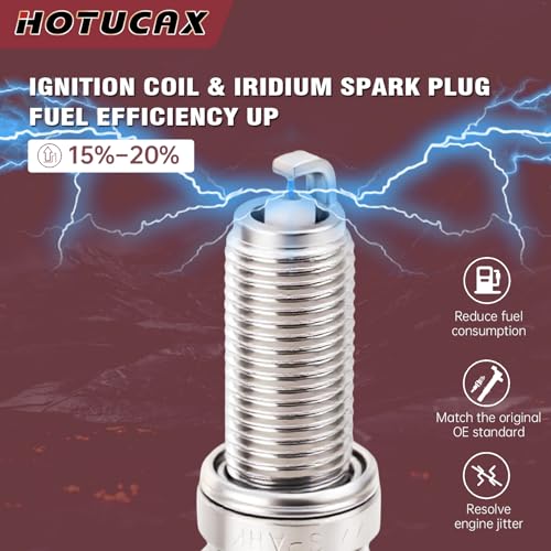 UF807 Ignition Coils & Spark Plugs Tune Up Kit, 6 Pack - size: UF807 & Spark Plugs