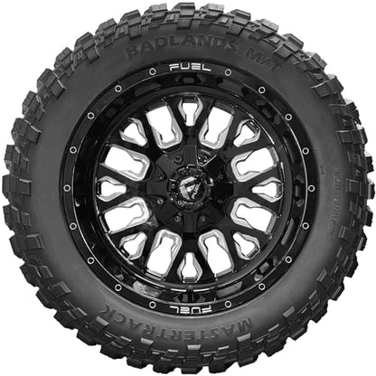 Set of 4 (FOUR) Mastertrack Badlands M/T 33X12.50R22LT 109Q 10PR Tires - size: 33X12.50R22LT 10PR