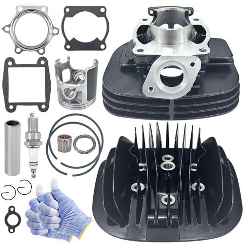 Cylinder Piston Gasket Head Set Rebuild Kit for Yamaha Blaster 200 YFS200